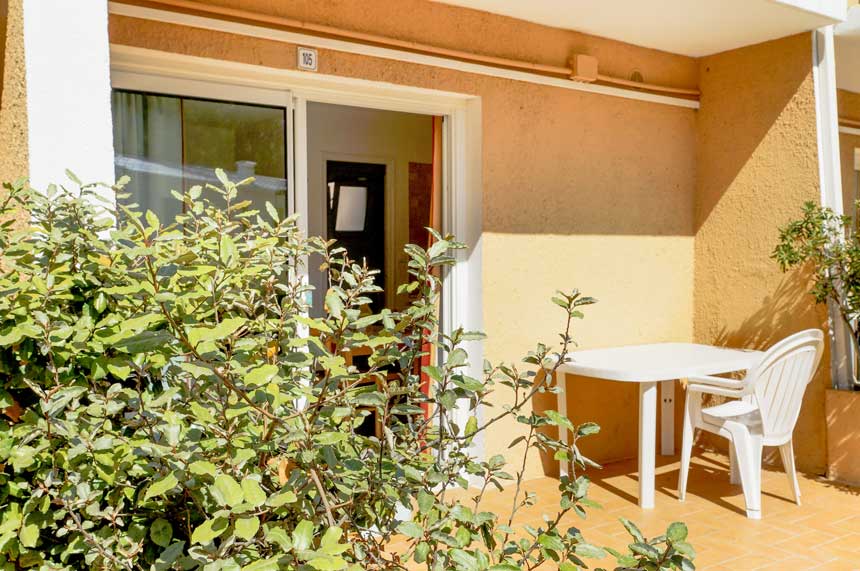 extérieur résidence castor camping corse