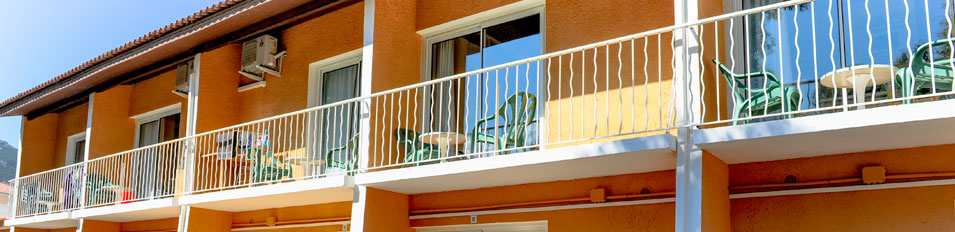 studios et appartements en camping corse