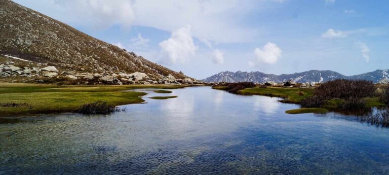Le lac de Goria