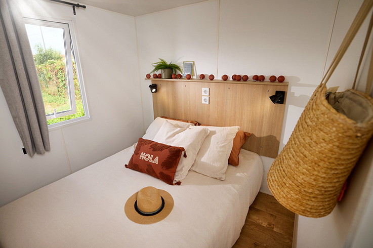 Mobil Home Arinella exterieur camping Corse