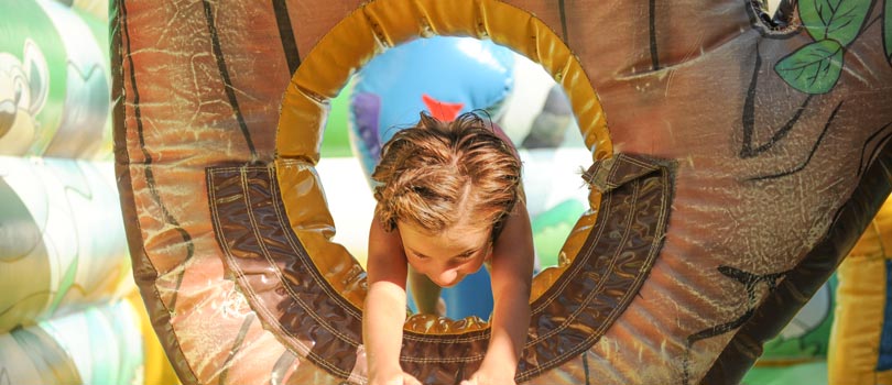 accrobranche en camping Corse