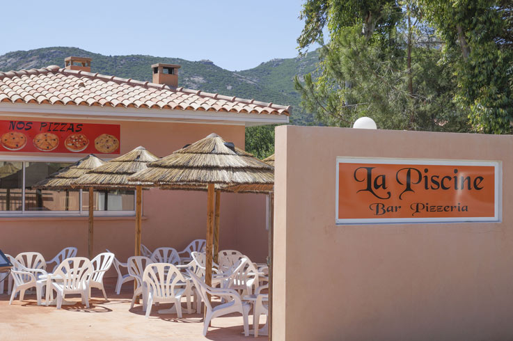 bar pizzeria camping Corse