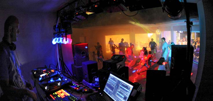 cabaret plein air au Camping Corse