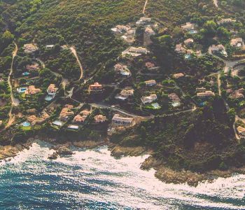 Corse vue du ciel
