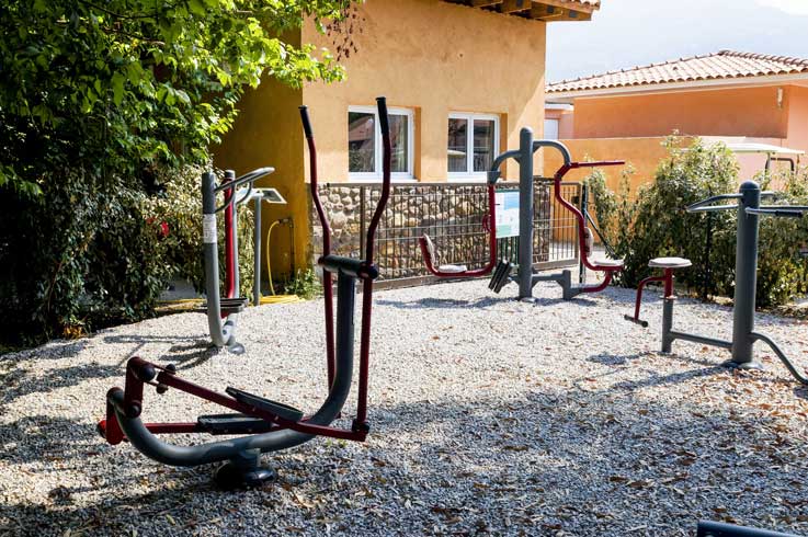 sport au camping corse