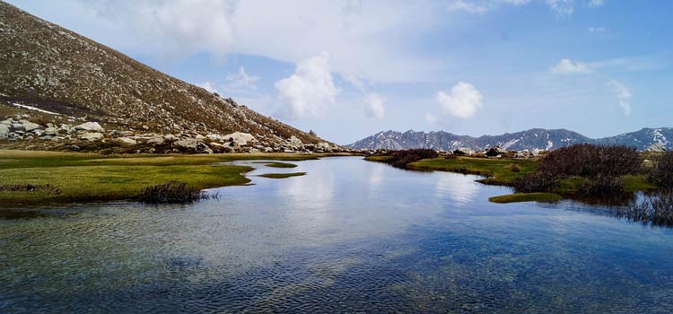 Lac de Creno en Corse