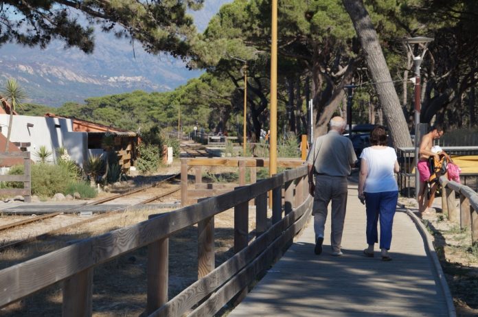 passerelle calvi