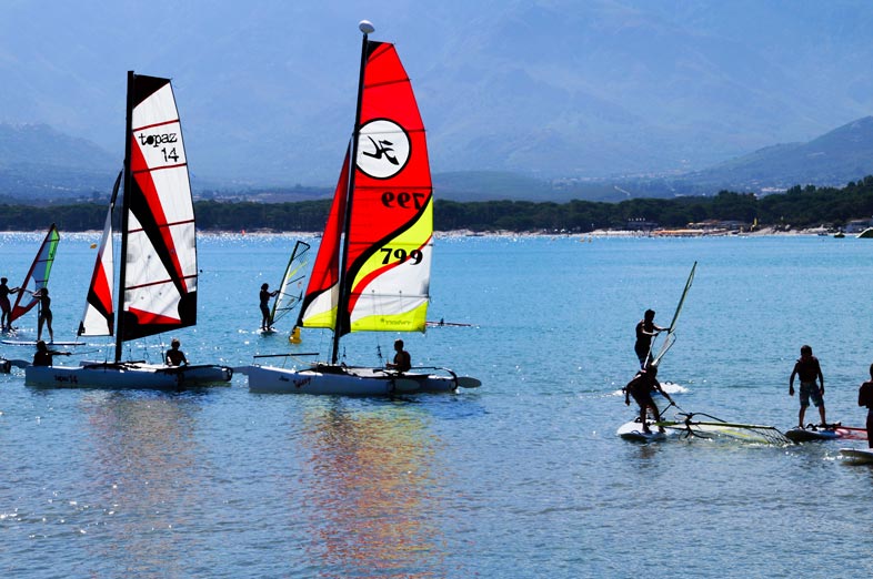 sports aquatiques corse